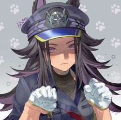 fenomeno (black flames of the righteous spirit) (umamusume) from umamusume