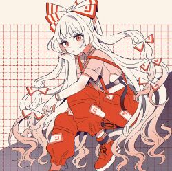 fujiwara no mokou from touhou by mozukuzu (manukedori)