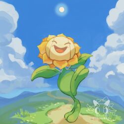 sunflora from pokemon by akira (akira art poke)