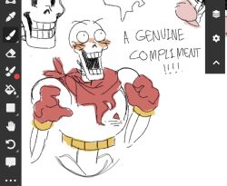papyrus (undertale) from undertale by hamtonn
