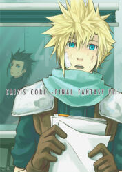 cloud strife from crisis core: final fantasy vii by semokan