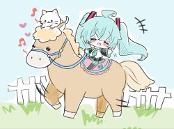 hatsune miku from vocaloid