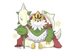 chesnaught from pokemon by saki pokeoekaki