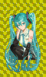 hatsune miku from vocaloid