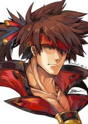 sol badguy from guilty gear by yora