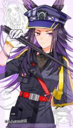 fenomeno (black flames of the righteous spirit) (umamusume) from umamusume