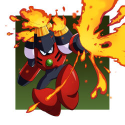 magma man from mega man (classic)