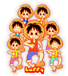 monkey d. luffy from bemani by urogi aya