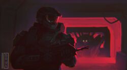master chief fan art