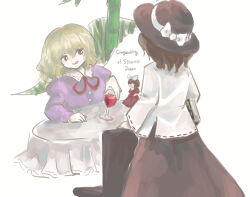 maribel hearn from touhou