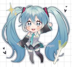 hatsune miku from vocaloid