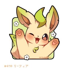 leafeon from pokemon by sevi (seviyummy)