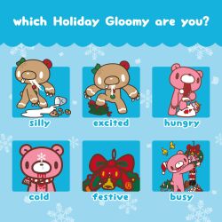 gloomy bear from christmas