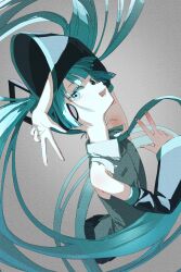 hatsune miku from vocaloid