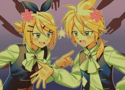 kagamine len from okochama sensou (vocaloid) by menma (enaic31)