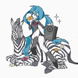 hatsune miku from saihate (vocaloid)