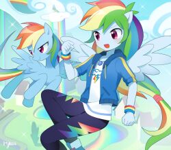 rainbow dash from my little pony by ryuu (ryuraconis)