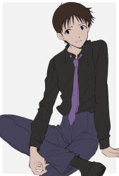 ikari shinji from neon genesis evangelion by 11kkr