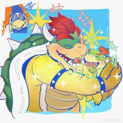 bowser from super mario bros.