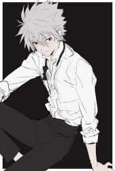 nagisa kaworu from neon genesis evangelion by 11kkr