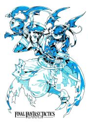 blue mage (final fantasy) from final fantasy by poch4n