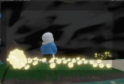 sans (undertale) from undertale by dillywolf