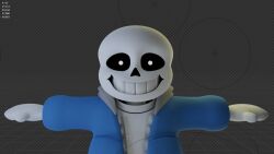 sans (undertale) from undertale by dillywolf