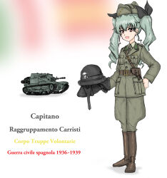 anchovy (girls und panzer) from girls und panzer