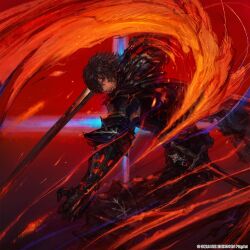 clive rosfield from dissidia final fantasy by takahashi kazuya