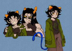 equius zahhak from homestuck