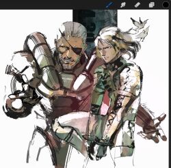 raiden (metal gear) from metal gear (series) by ikuyoan