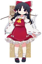 hakurei reimu from mountain of faith by azuma meri
