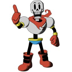 papyrus (undertale) from undertale by dillywolf