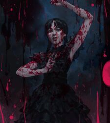 wednesday addams from wednesday (netflix)