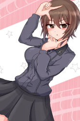 nishizumi maho from girls und panzer