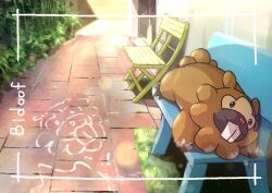 bidoof from pokemon by kotobukkii (yt lvlv)