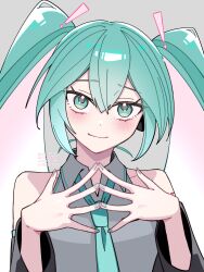 hatsune miku from vocaloid by nisui57