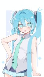 hatsune miku from vocaloid