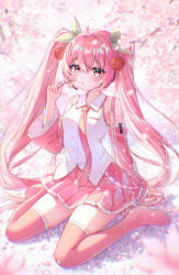 hatsune miku from vocaloid