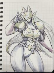 sakuyamon from digimon by mas square