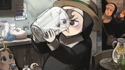 clumsy nun (diva) from little nuns (diva) by diva (hyxpk)