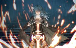 female byleth (fire emblem) from fire emblem