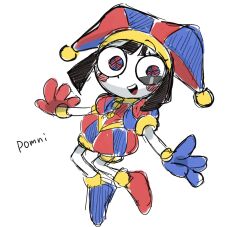pomni (the amazing digital circus) from the amazing digital circus by nomeshi