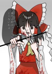 hakurei reimu from touhou