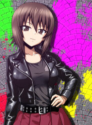 nishizumi maho from girls und panzer by kamishima kanon