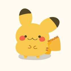 pikachu from pokemon by rizu (rizunm)