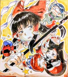 hakurei reimu from touhou by kokechankokko