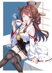 kongou (kancolle) from kantai collection