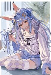 usada pekora from hololive by haruhina purple