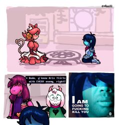 kris (dark world) (deltarune) from deltarune